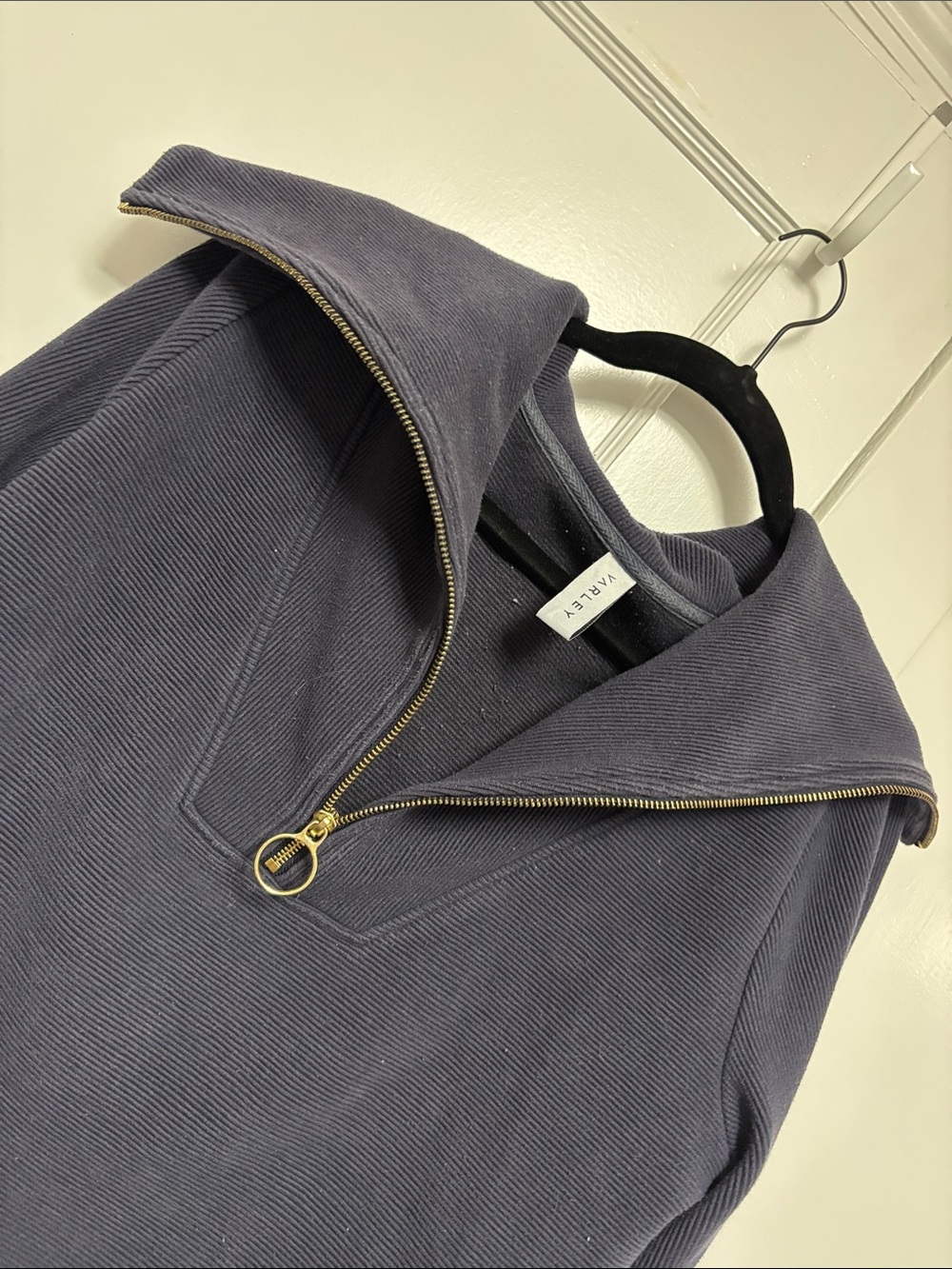 VARLEY Vine Half-Zip Pullover Navy - Picture 3 of 5